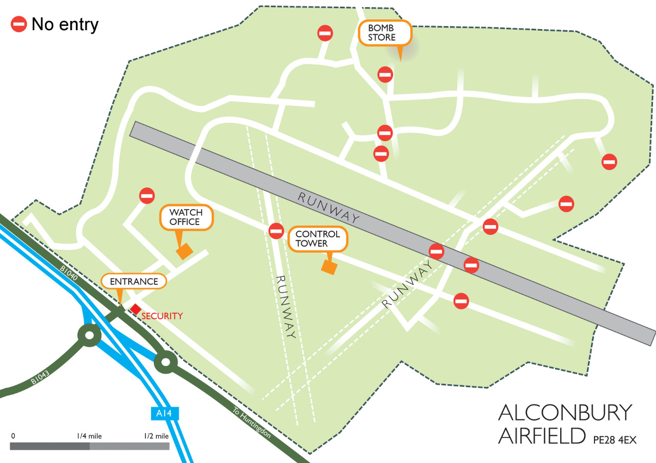 Alconbury Airfield, Cambridgeshire